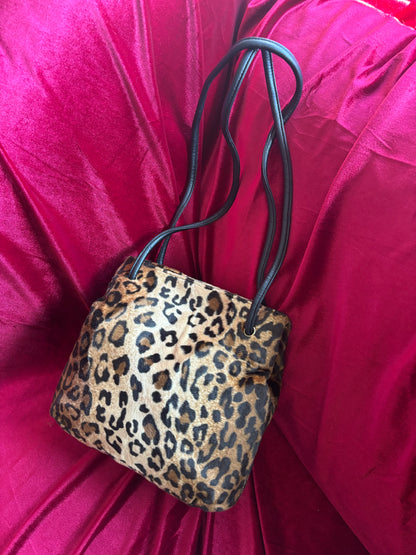 Nine West Leopard Print Shoulder Bag