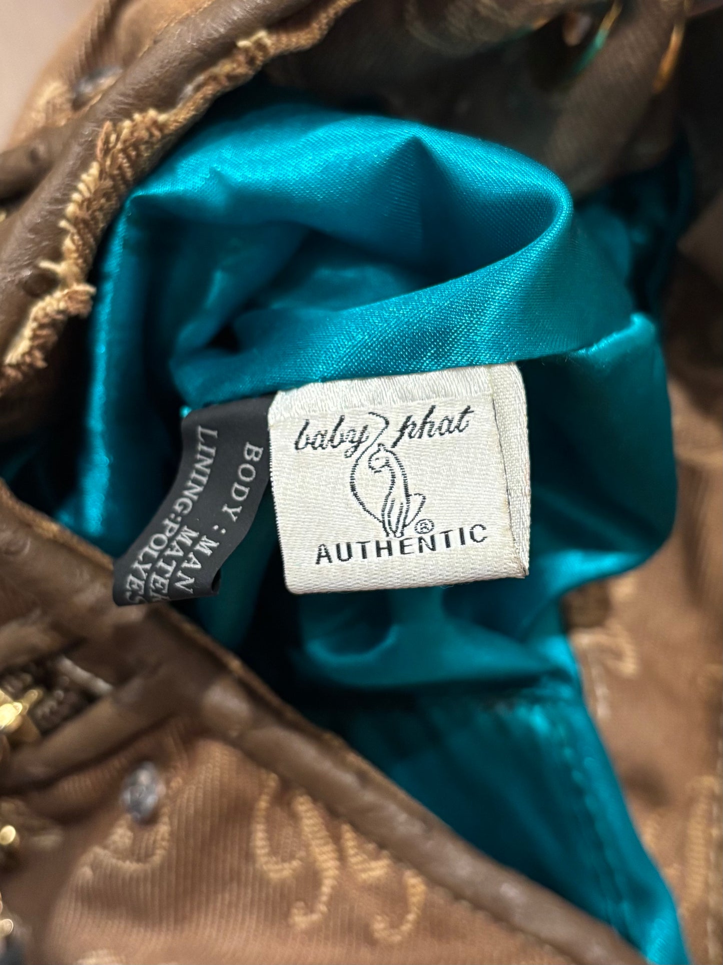 Iconic Baby Phat Y2K Crescent Hobo