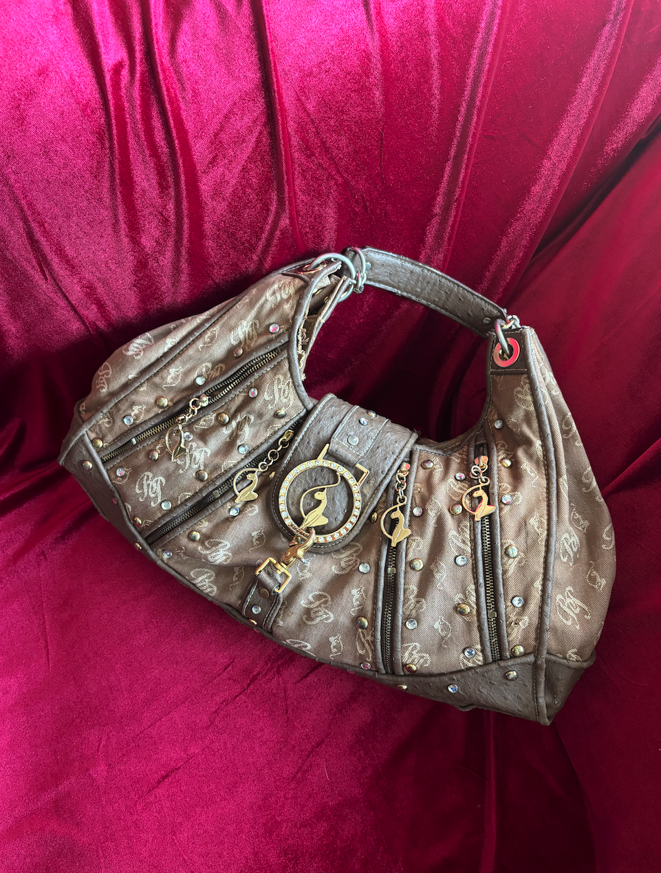 Iconic Baby Phat Y2K Crescent Hobo